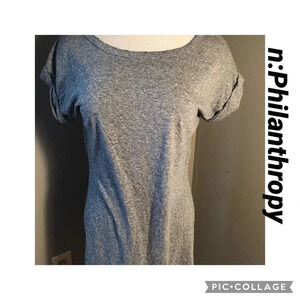 NEW! n:Philanthropy T-shirt w/side slits